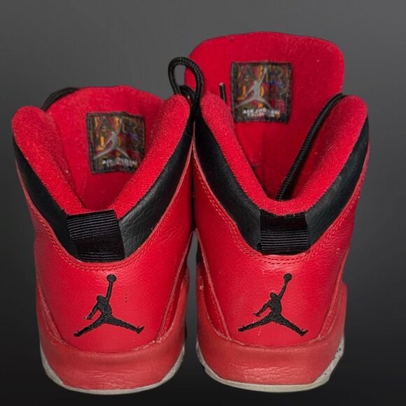 2014 Youth Air Jordan 10 Retro BG ‘Bulls Over Broadway’ (GS) 705179-601 Size 5 - Picture 5 of 11